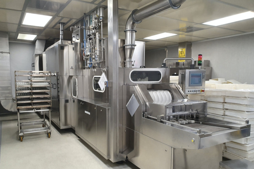 Sterilizzazione flaconi vetro
