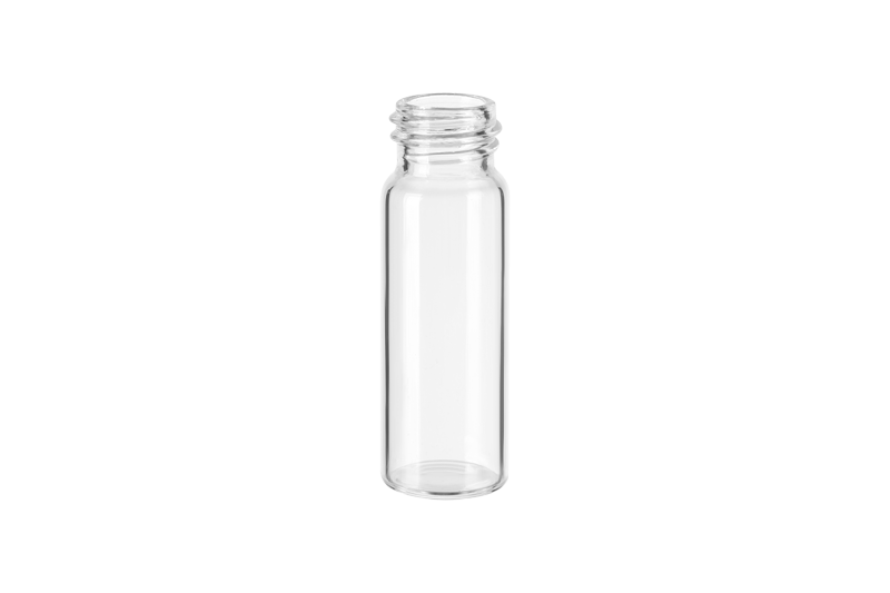 Vial a vite, passo 13/425, 15x45 mm vetro chiaro, anonimo
